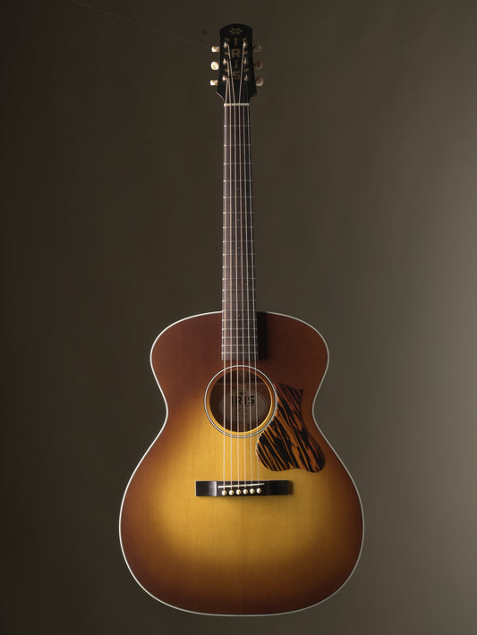 Iris JB Acoustic Guitar - Iced Tea Burst, incl. OHSC