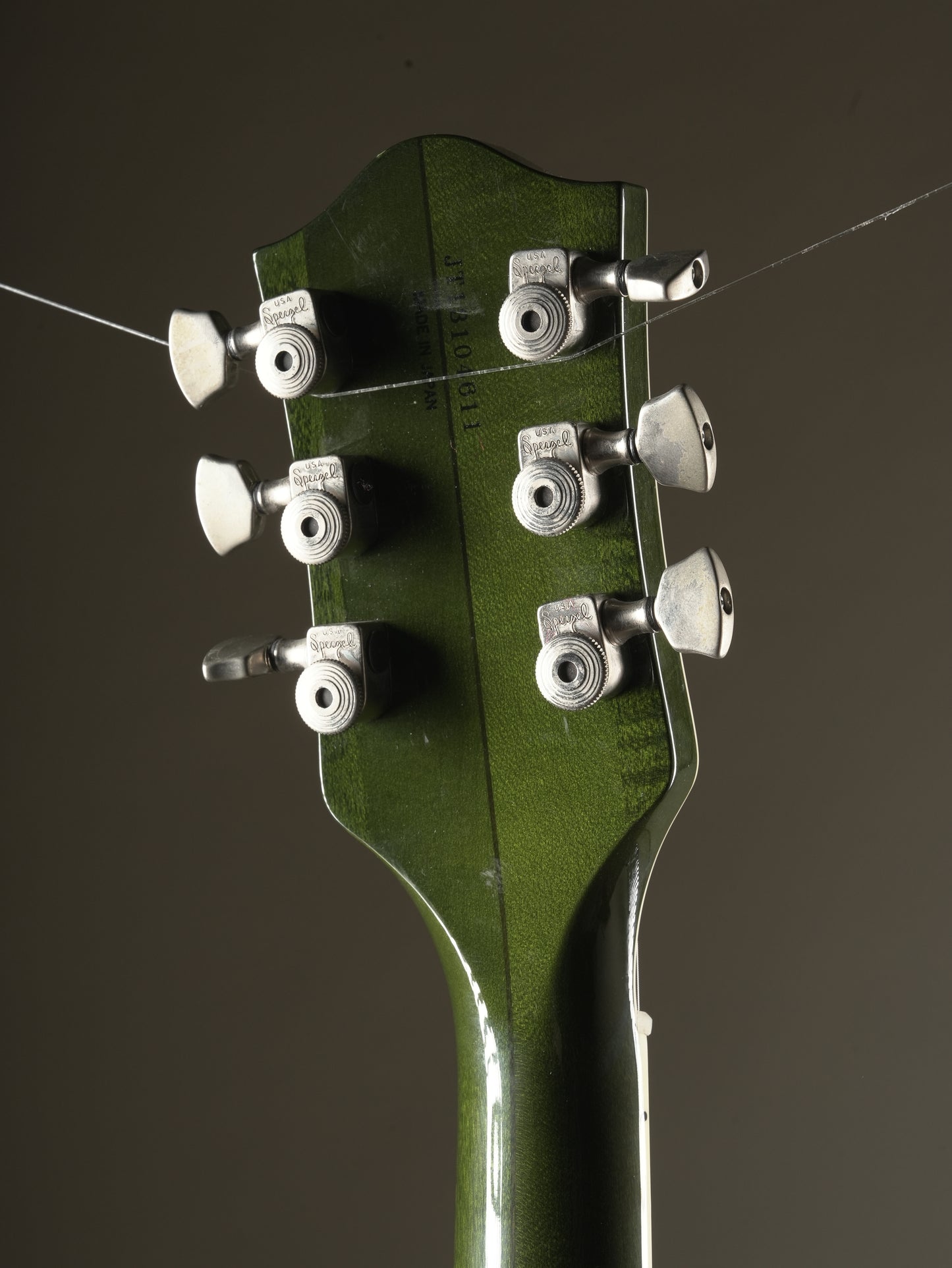 Gretsch Brian Setzer 6120 - Urethane Green, incl. OHSC