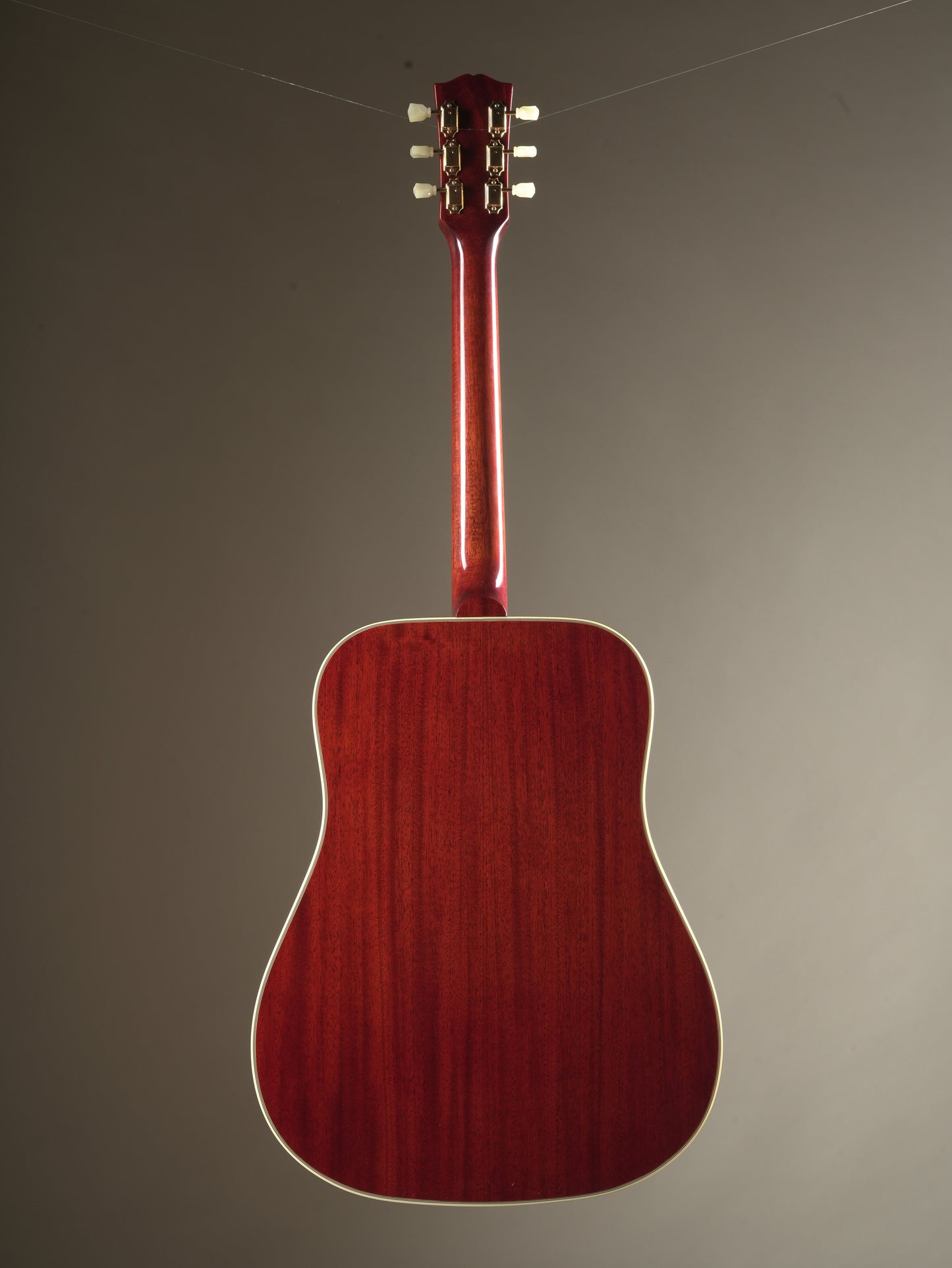 Epiphone "Inspired by Gibson Custom" 1960 Hummingbird Reissue acoustic electric guitar - Cherry Sunburst incl. OHSC