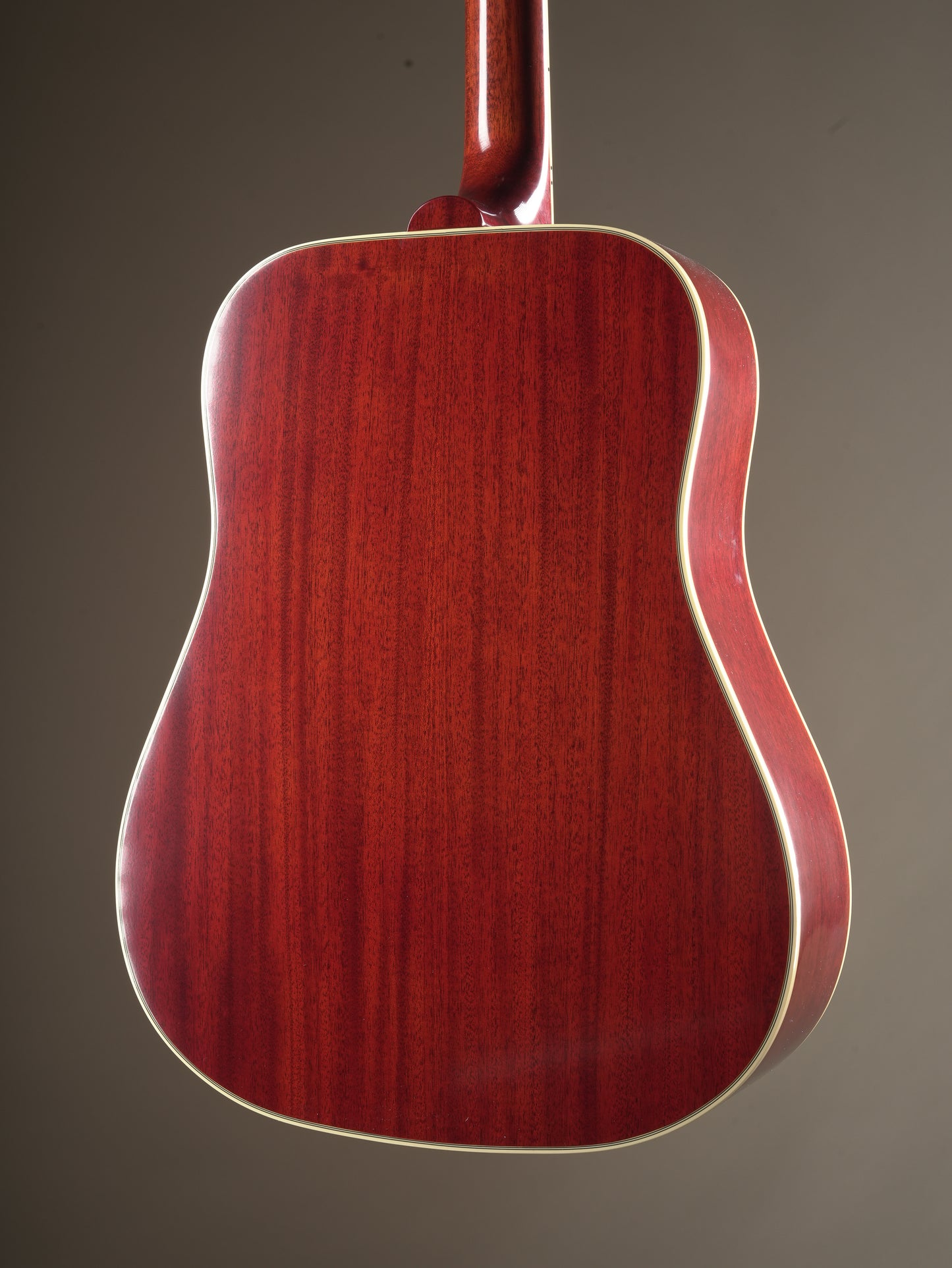Epiphone "Inspired by Gibson Custom" 1960 Hummingbird Reissue acoustic electric guitar - Cherry Sunburst incl. OHSC