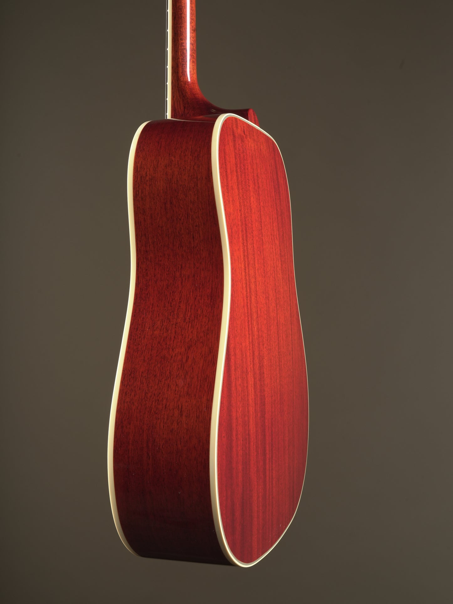 Epiphone "Inspired by Gibson Custom" 1960 Hummingbird Reissue acoustic electric guitar - Cherry Sunburst incl. OHSC