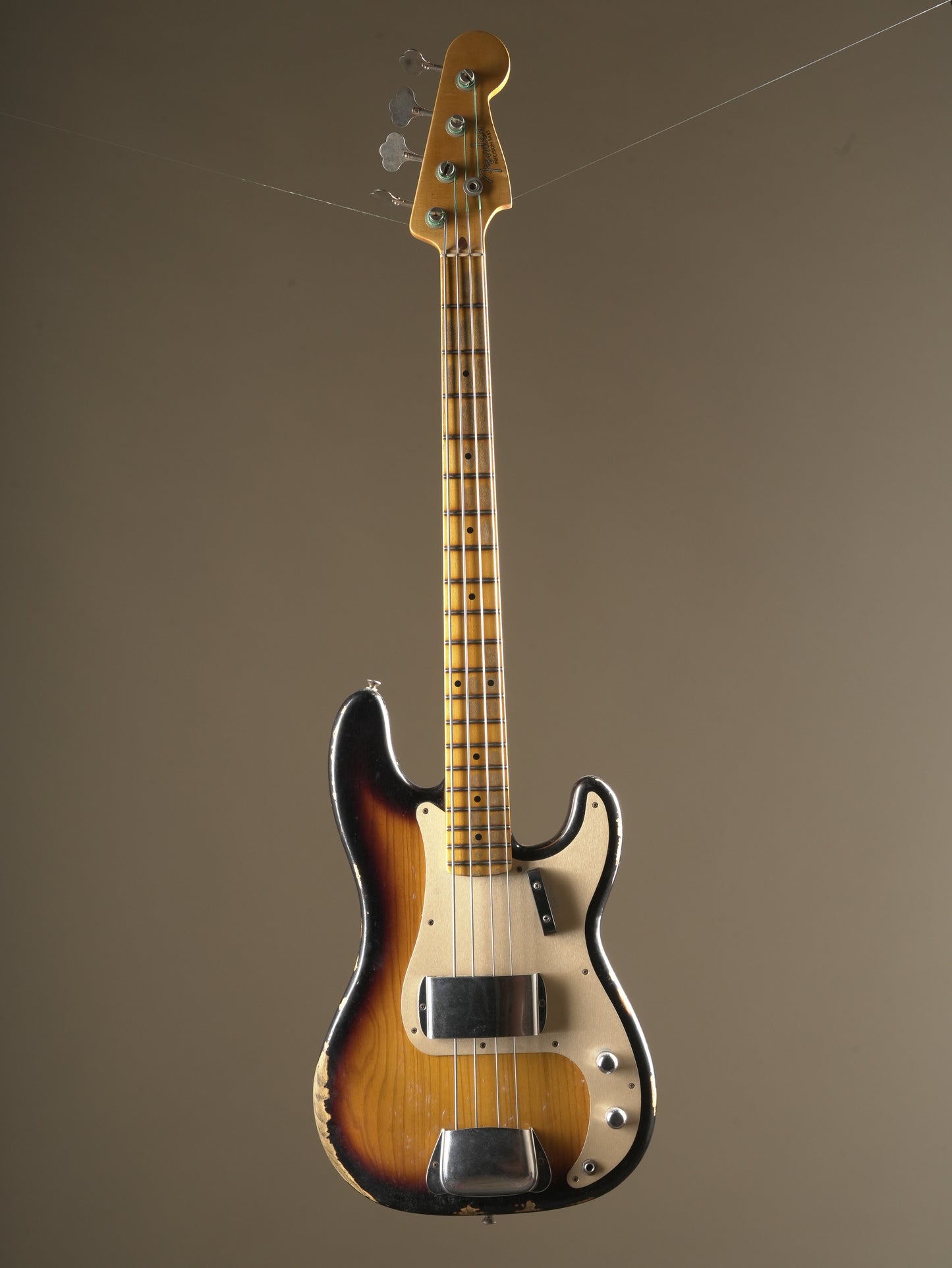 Fender Custom Shop '57 Precision Bass - Sunburst Heavy Relic, incl. OHSC