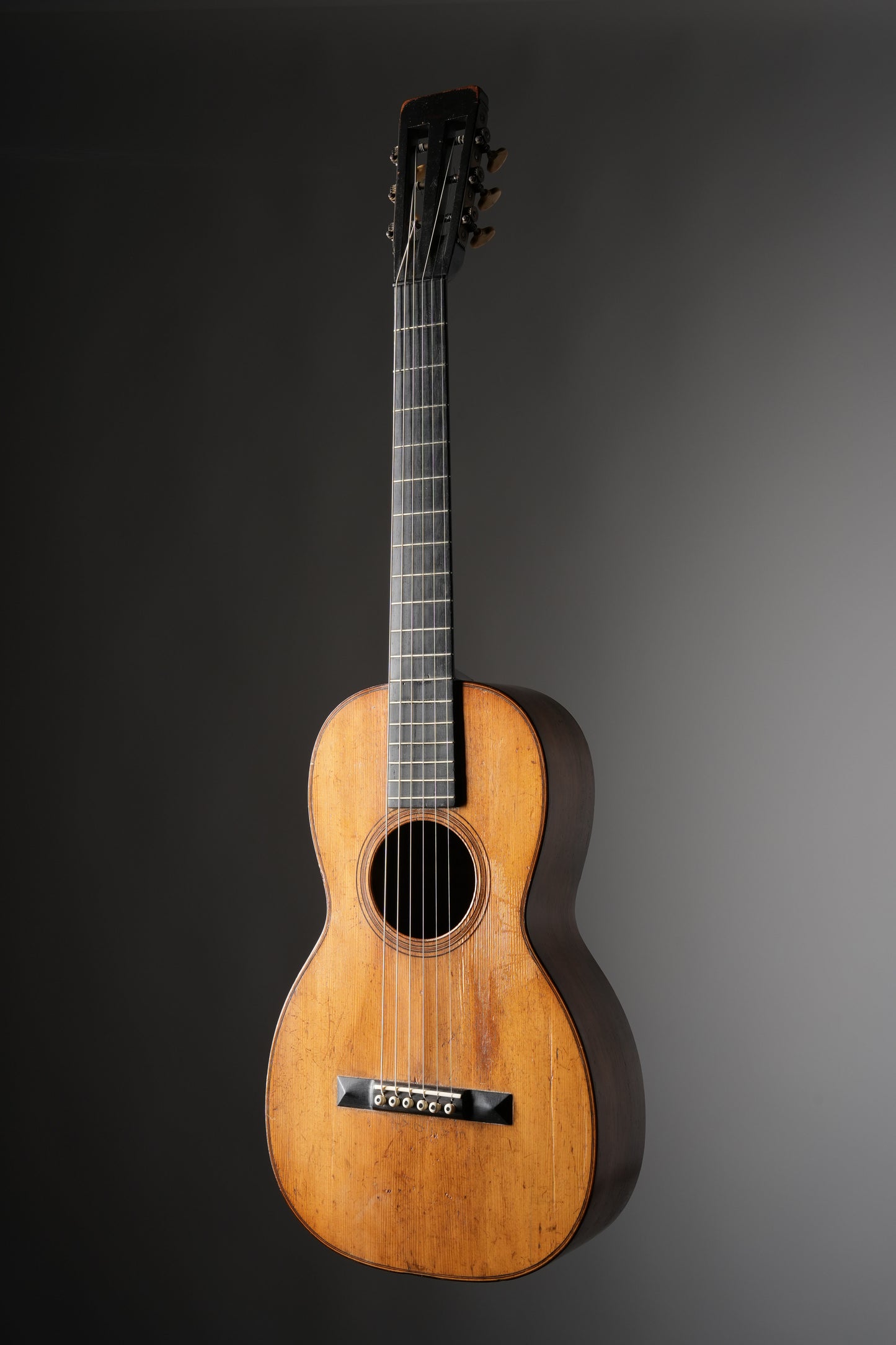 Martin (1860) 3-17 Parlor Acoustic Guitar - Natural, w/ Original Coffin Case