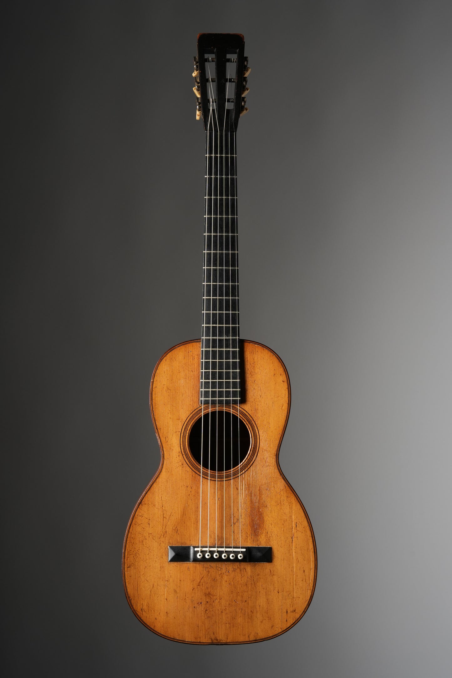 Martin (1860) 3-17 Parlor Acoustic Guitar - Natural, w/ Original Coffin Case