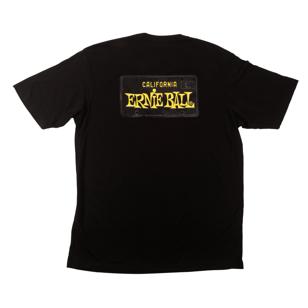 Ernie Ball CA Licence Plate T-Shirt