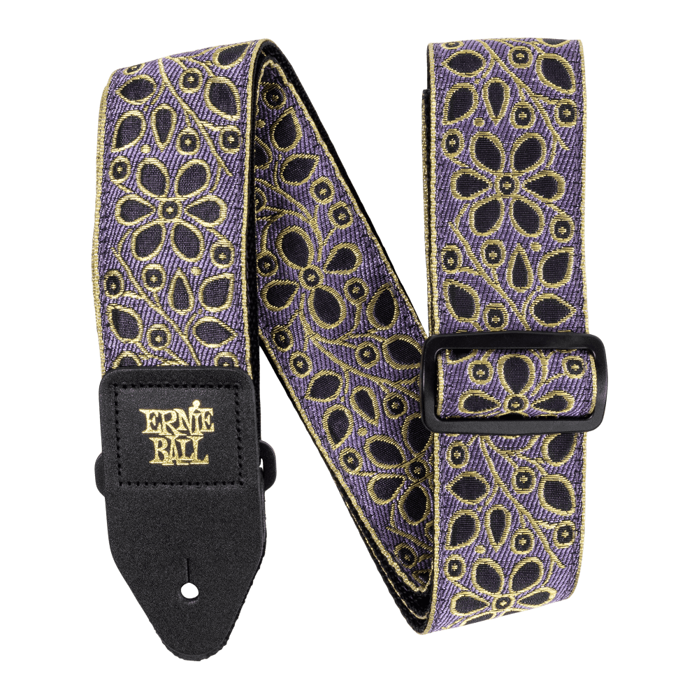 Ernie Ball Classic Jaquard guitar/bass Strap - Jasmine and Juice