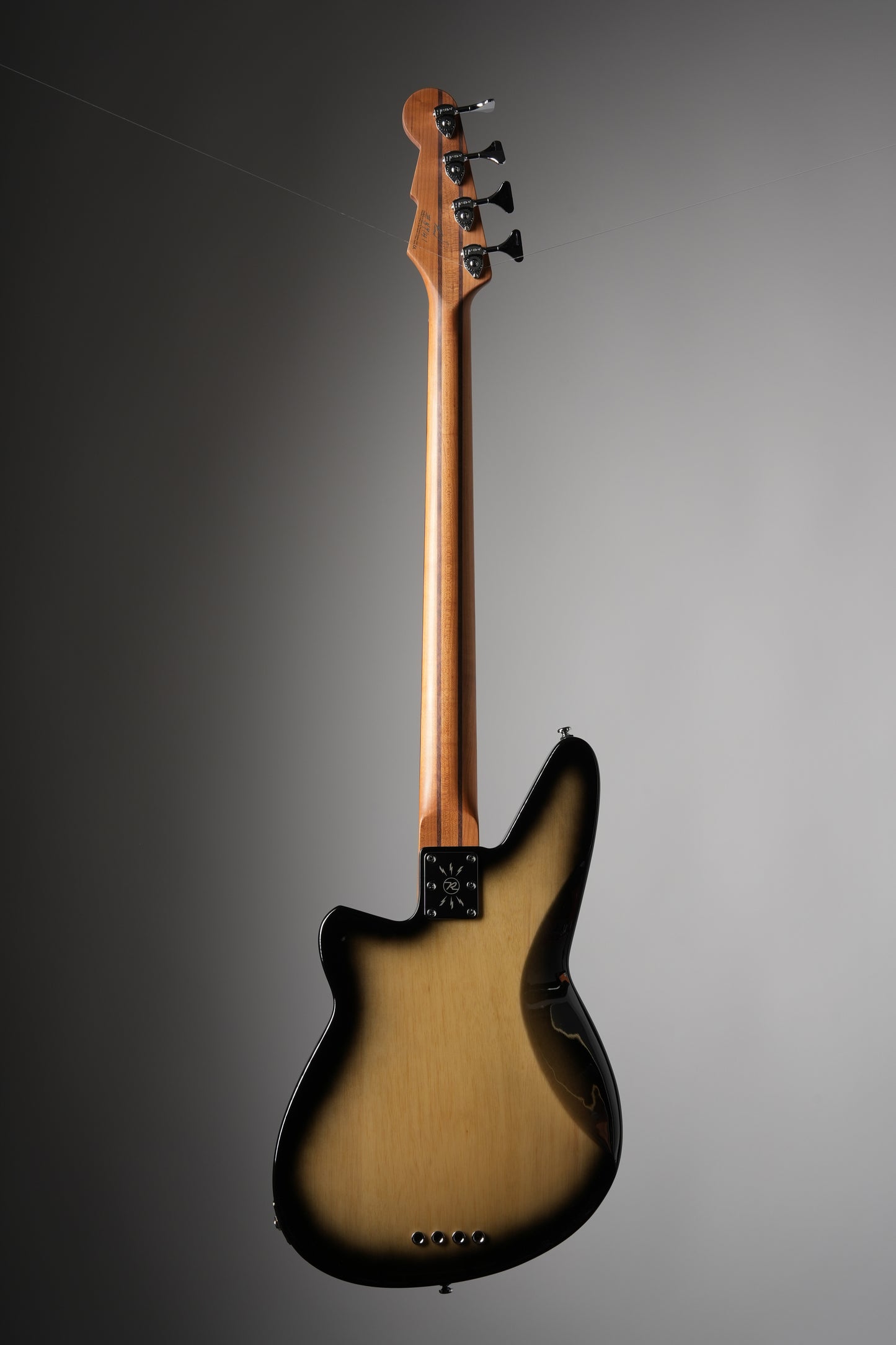 Reverend Triad Electric Bass - Korina Burst, w/ OHSC