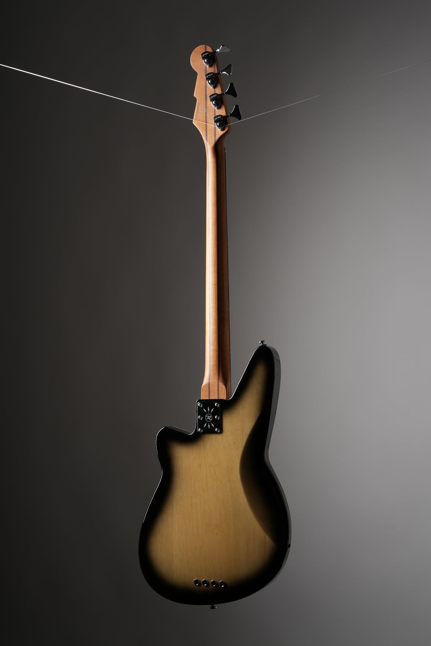 Reverend Triad Electric Bass - Korina Burst, w/ OHSC