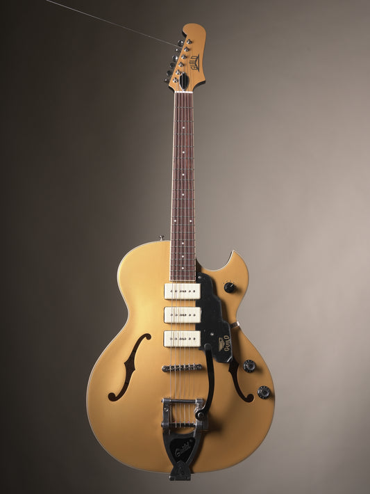 Guild Starfire I Jet 90 Semi-hollow Electric Guitar - Satin Gold