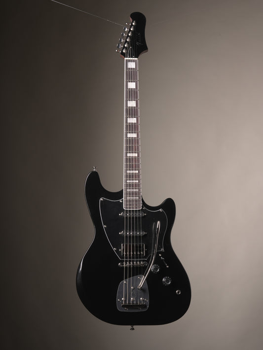 Guild Surfliner Deluxe Electric Guitar - Black Sparkle