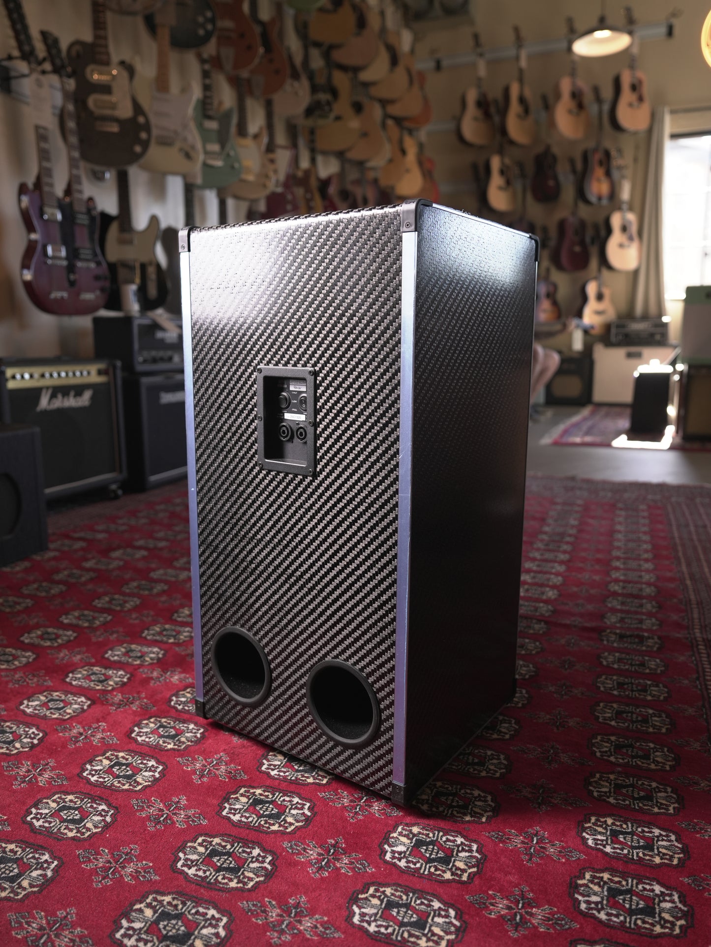 GR Bass AT212 Slim+ 2x12" Bass Amp Cabinet - Carbon Fiber