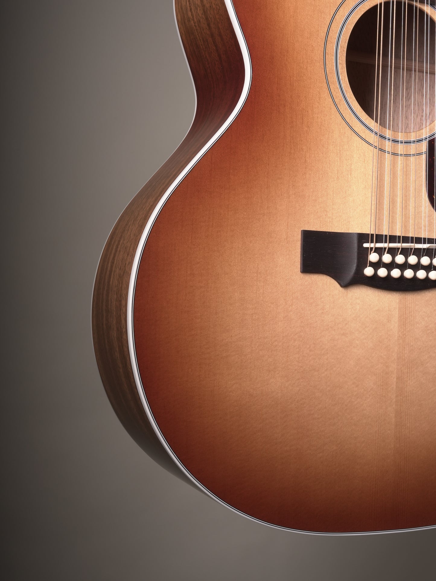 Guild F-412 12-string Acoustic Guitar - Pacific Sunburst w. OHSC