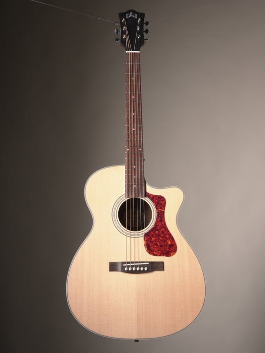 Guild OM-240CE Archback Acoustic Electric Guitar - Natural