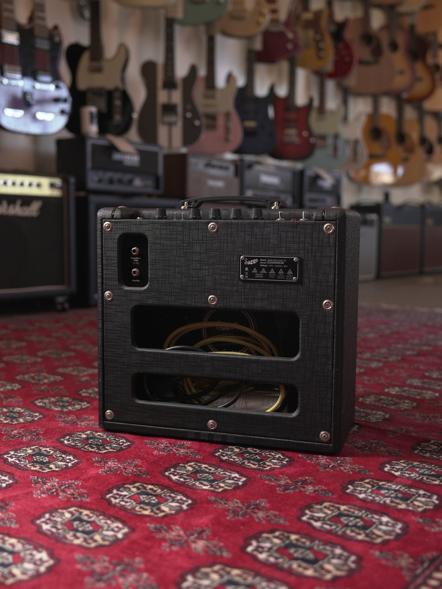 Supro (2024) Delta King 10 5w 1x10" Combo Tube Guitar Amp - Black on Black