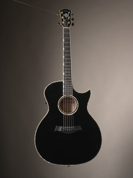 Taylor (2004) DDSM Doyle Dykes Signature Acoustic Guitar - Black, incl. OHSC