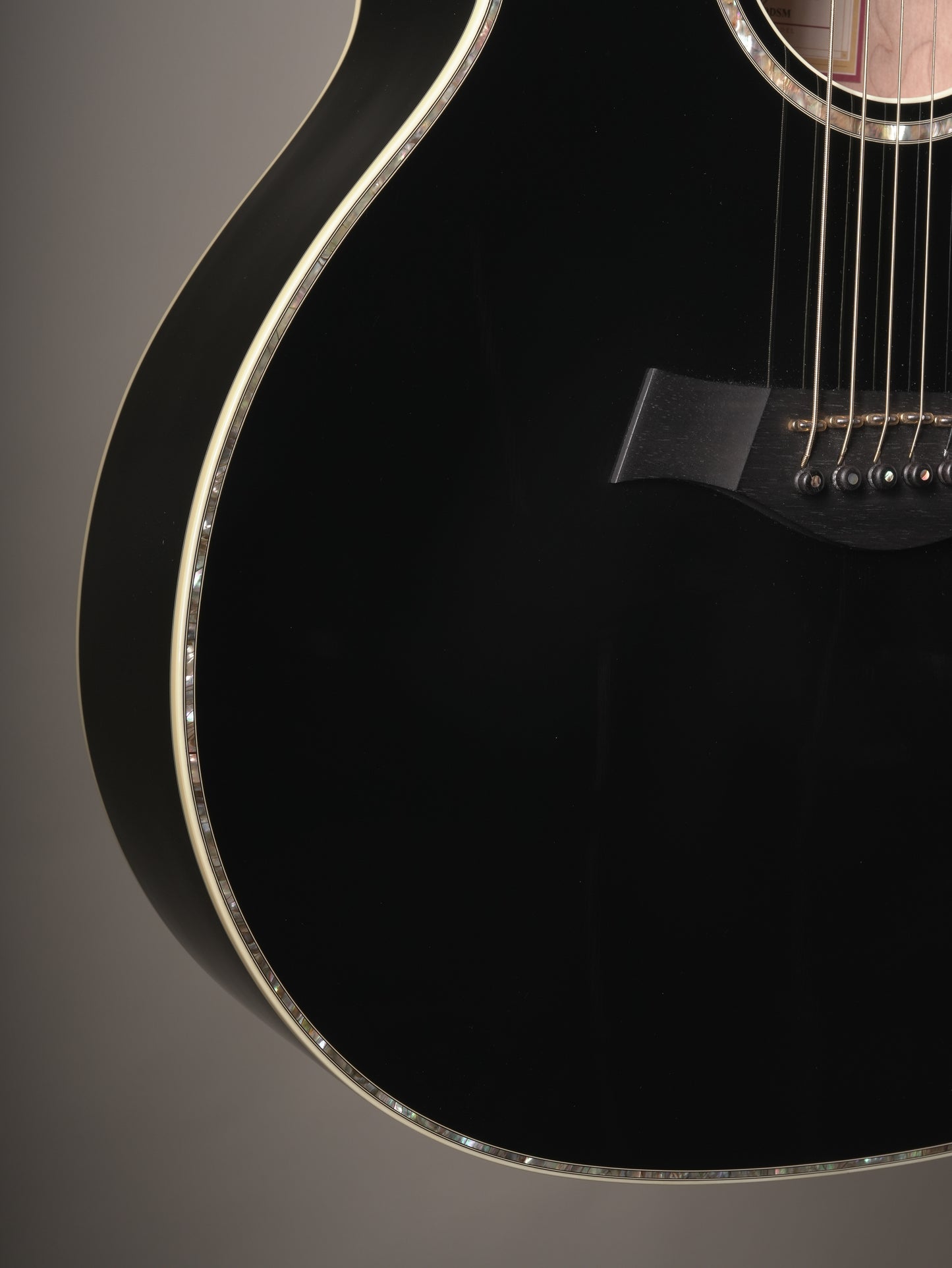 Taylor (2004) DDSM Doyle Dykes Signature Acoustic Guitar - Black, incl. OHSC