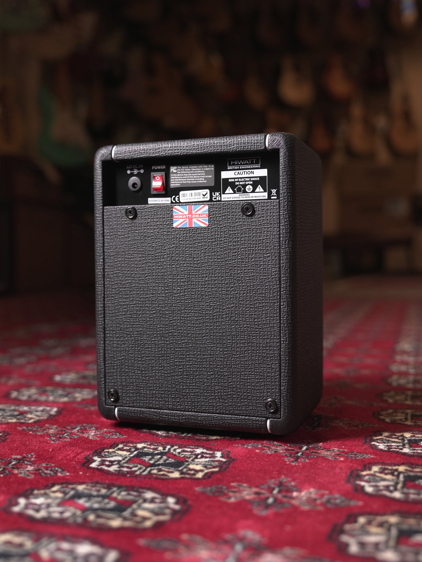 Hiwatt London 12 1x8" 12W Practice Combo Guitar Amplifier w/ Bluetooth - Black Tolex