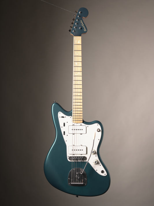 Black Bobbin JM Electric Guitar - Pacific Ocean Blue Sparkle w/ Original Deluxe Soft Case