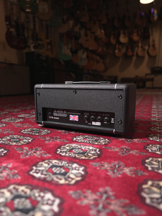 Hiwatt Leeds 25R Head 25W Guitar Amplifier Head w/ Reverb - Black Tolex