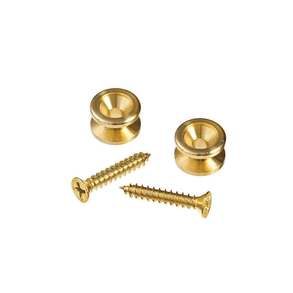 D'addario Solid Brass End Pins Brass