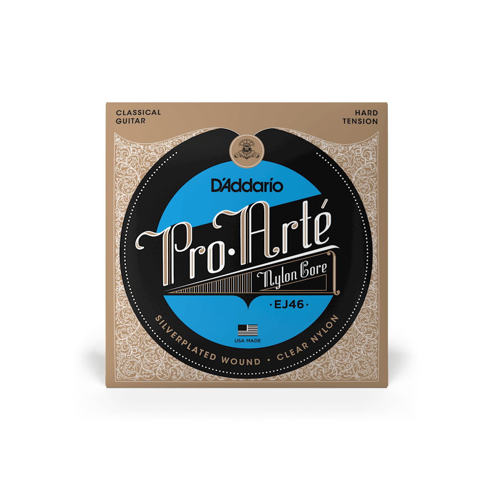 D'Addario Pro-Arte Hard Tension Nylon Classical Guitar Strings - EJ46