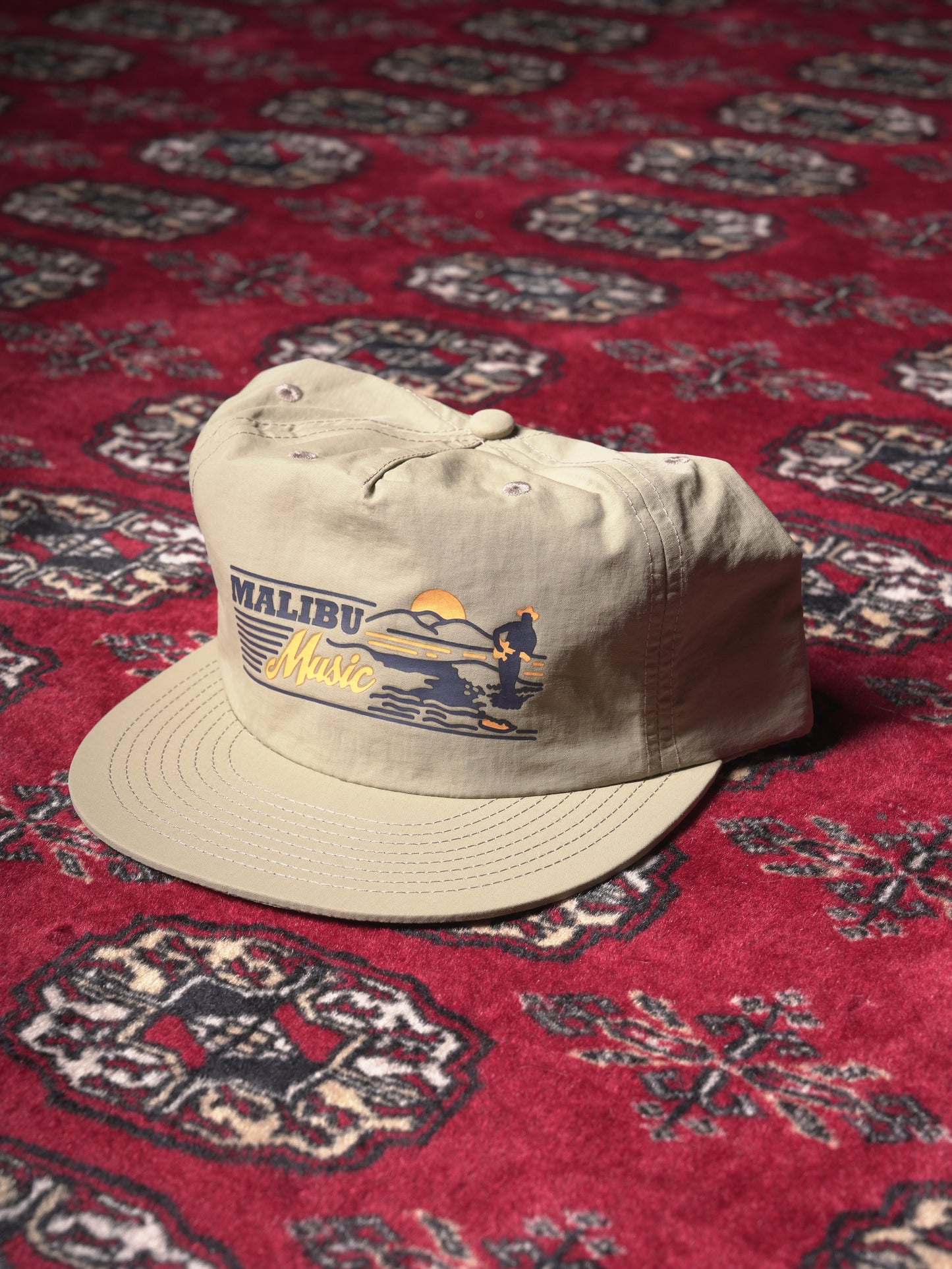 Malibu Music Surfer Surf Hat - Sand
