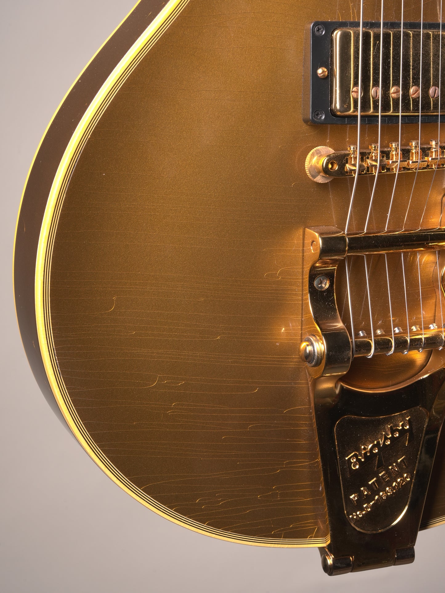 Gibson Custom Shop "Greatest Hits" '68 Les Paul Custom w/ Bigsby - Murphy Lab Ultra Light Aged Double Gold, incl. OHSC