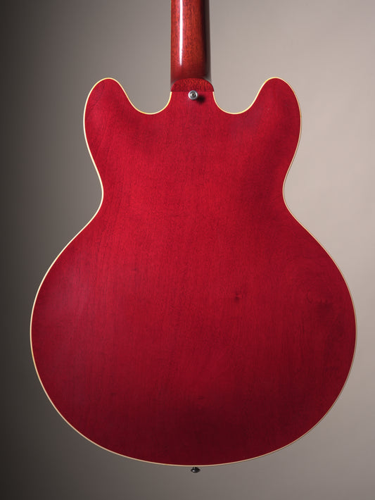 Gibson Custom Shop (2020) 1964 ES-335 Semi-hollow Electric Guitar (Left Handed) - Sixties Cherry, w/ OHSC