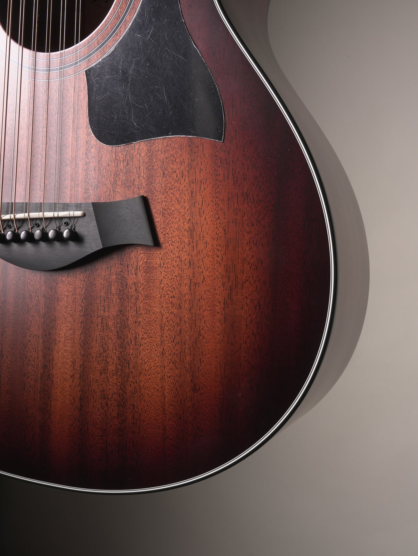 Taylor (2020) 362ce Tropical Mahogany 12-String Acoustic-Electric Guitar - Shaded Edge Burst, w/OHSC