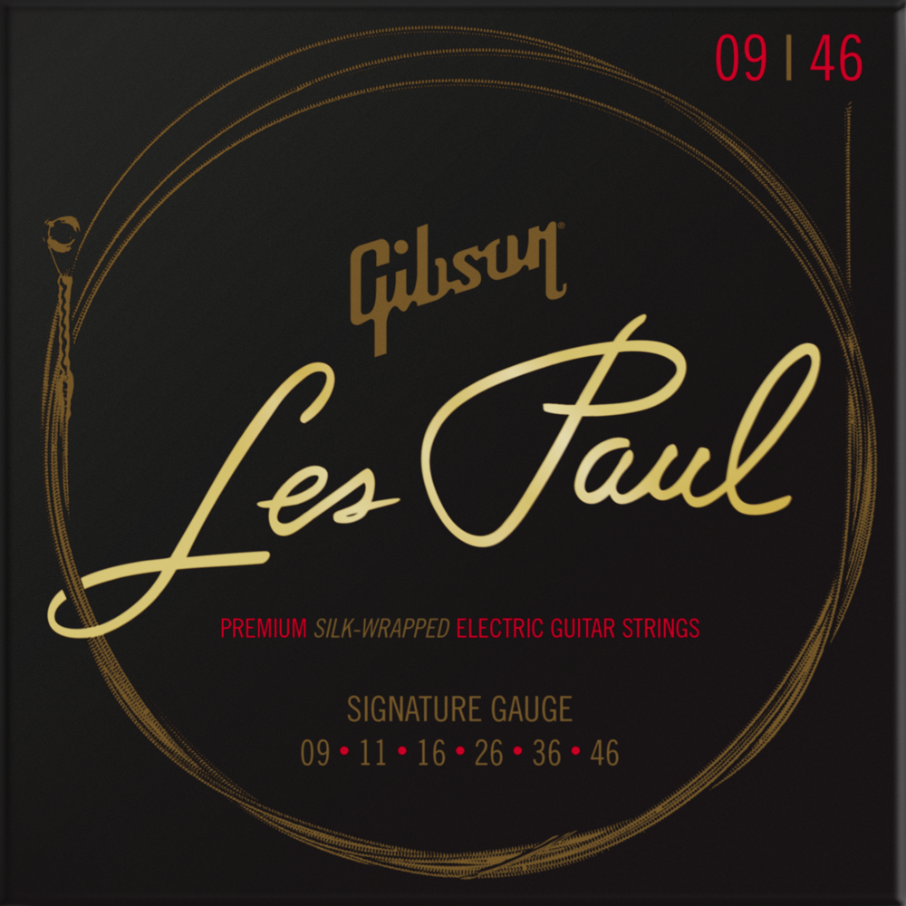 Gibson Les Paul Premium Electric Guitar Strings Signature Gauge 9-46