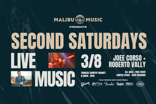 Live Music is Back at Malibu Music!