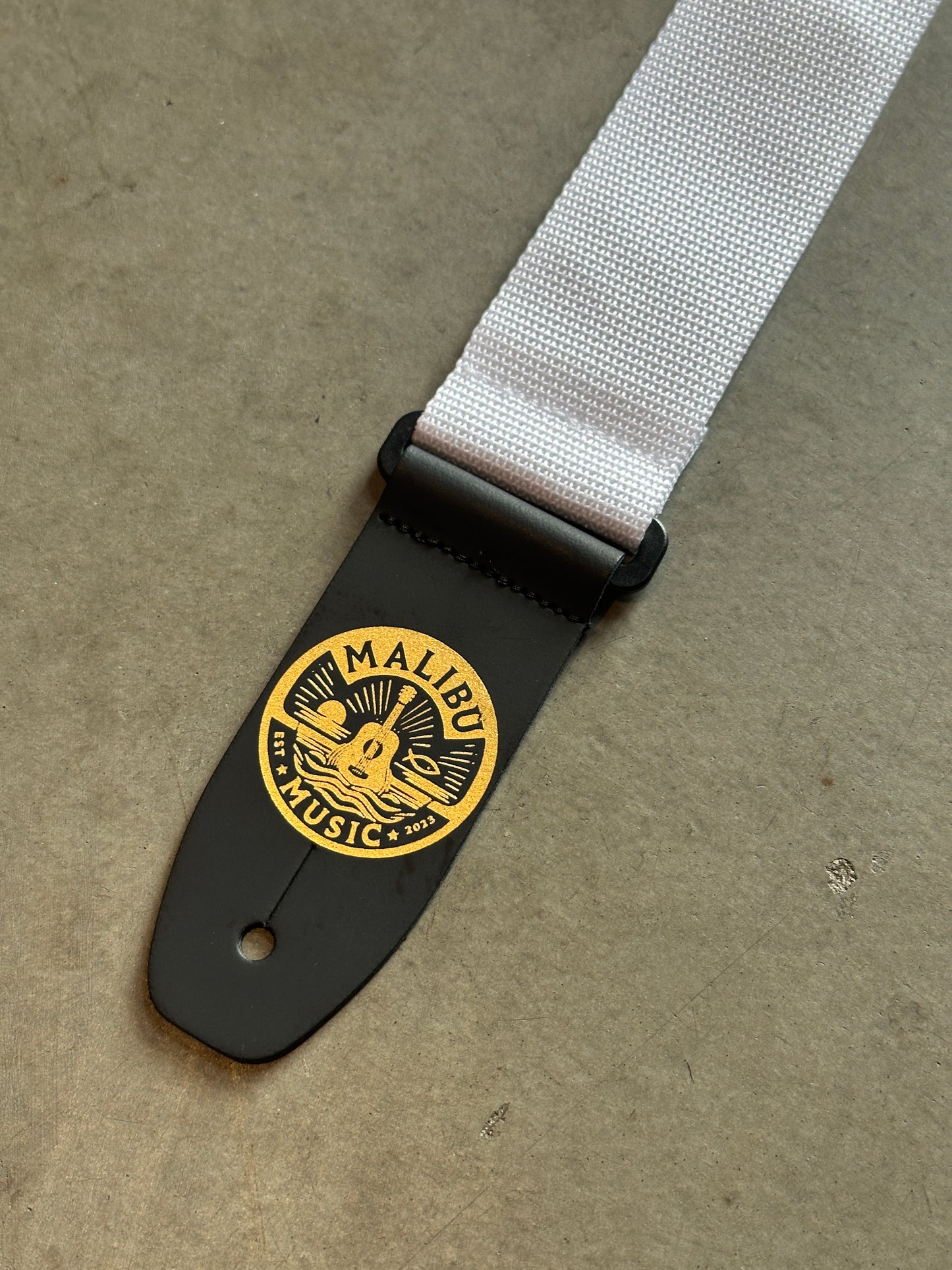Malibu Music Poly Logo Guitar Strap