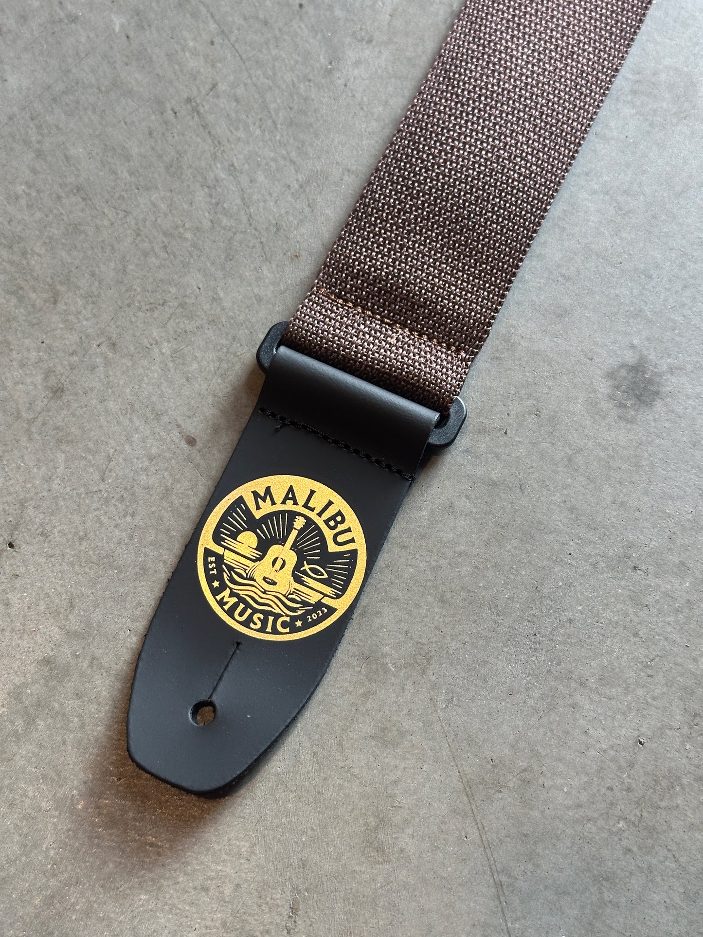 Malibu Music Poly Logo Guitar Strap