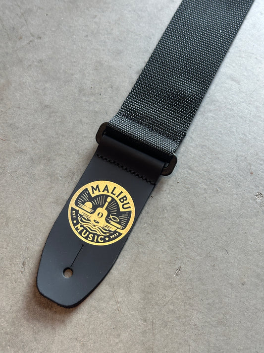 Malibu Music Poly Logo Guitar Strap
