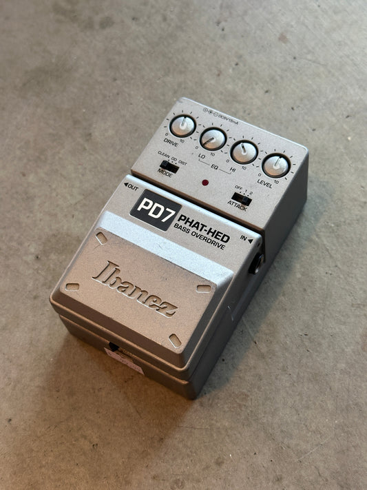 Ibanez Phat Hed PD7 Bass Overdrive Pedal