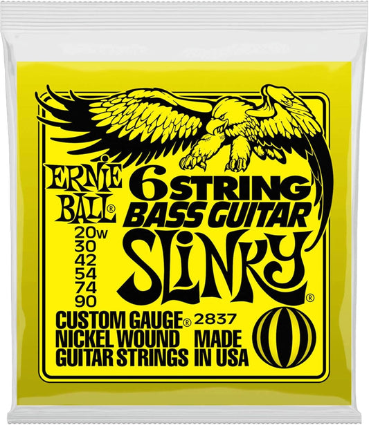 Ernie Ball Slinky Nickel Wound 5/8 Scale 6 String Bass .20-.90