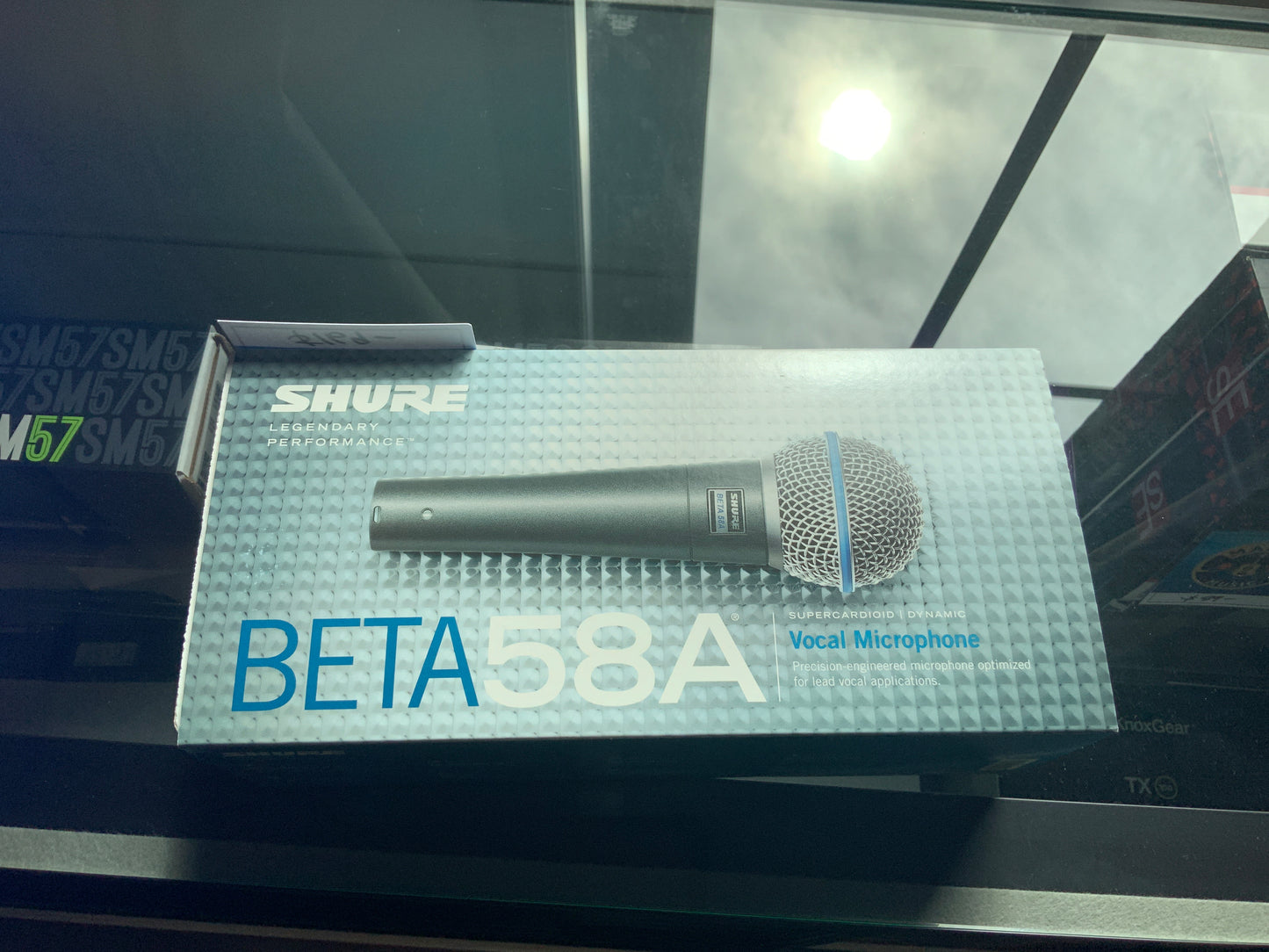 Shure BETA58A-U SuperCard Dynam N-Dynam Vocal