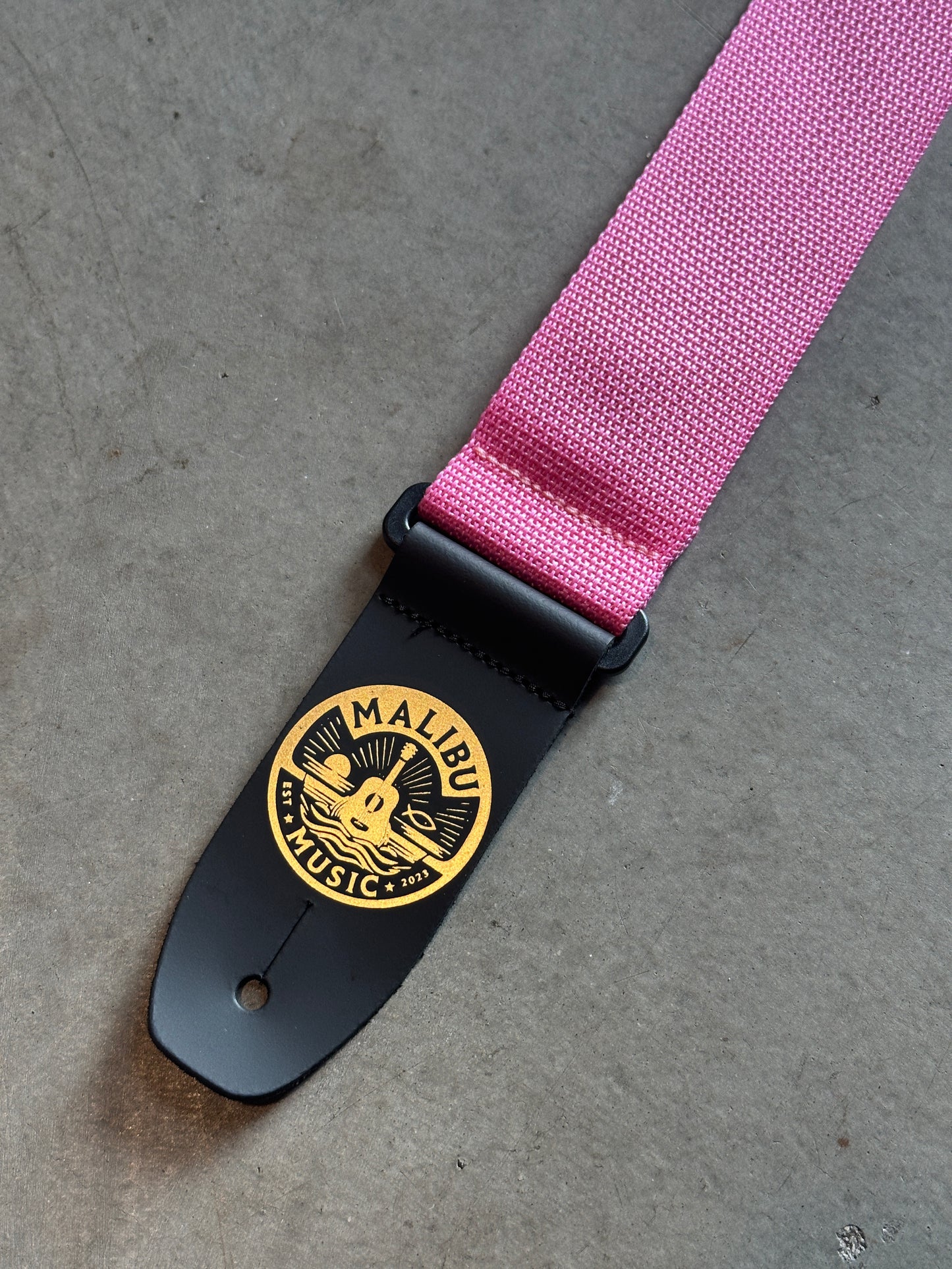 Malibu Music Poly Logo Guitar Strap