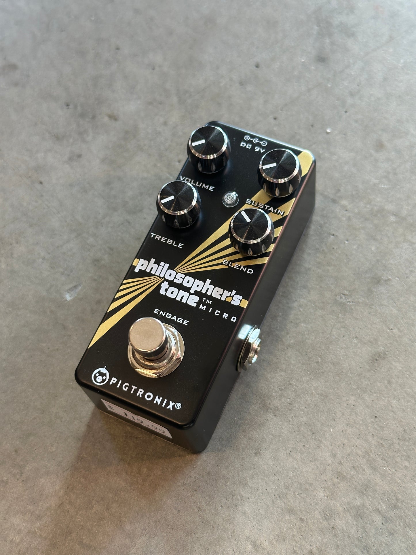 Pigtronix PTM2 Philosopher's Tone Micro Compressor Guitar Pedal