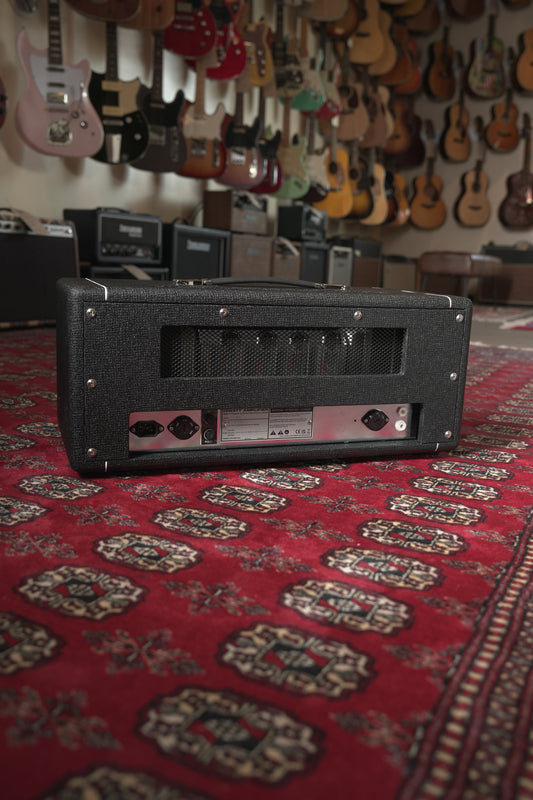 Hiwatt Custom 100 100w Tube Guitar Amp Head - Black Tolex
