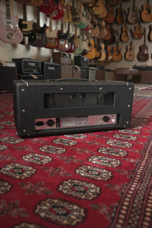 Hiwatt Custom 50 50w Tube Guitar Amp Head - Black Tolex