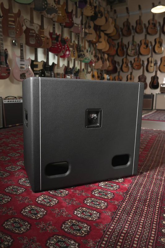Hiwatt 4x10" Bass Amp Speaker Cabinet - Black Tolex