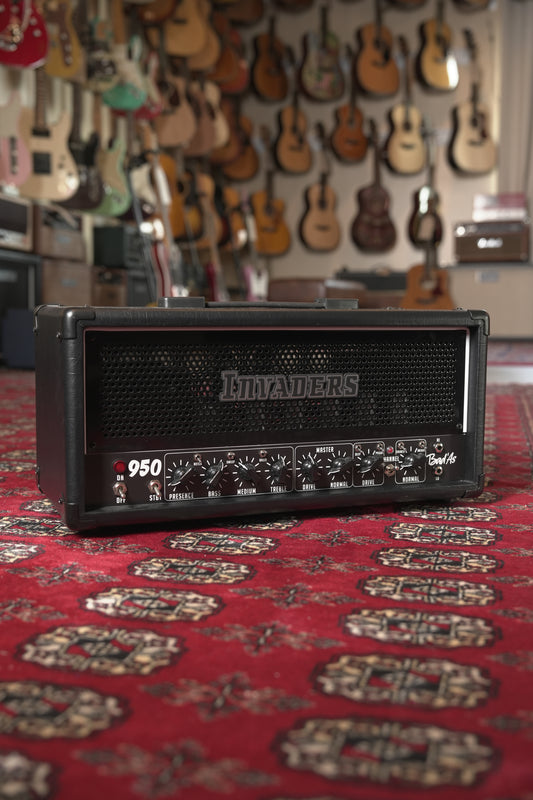 Invaders Amplification 950 Bad'As 50W Tube Guitar Amp Head - Black Taurus