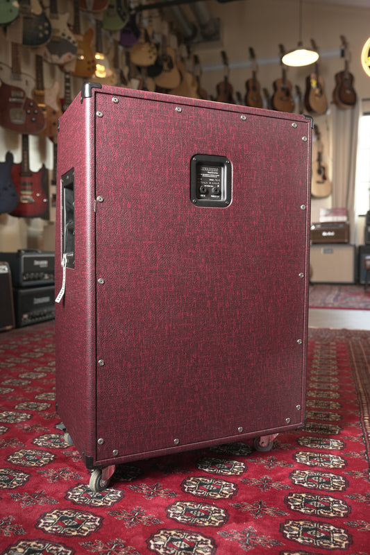 Invaders Amplification Series 9 2x12” Guitar Amp Cabinet - Redwine