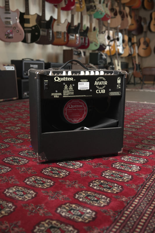 Quilter Aviator Cub 50w 1x12" Solid State Guitar Amp Combo - Black