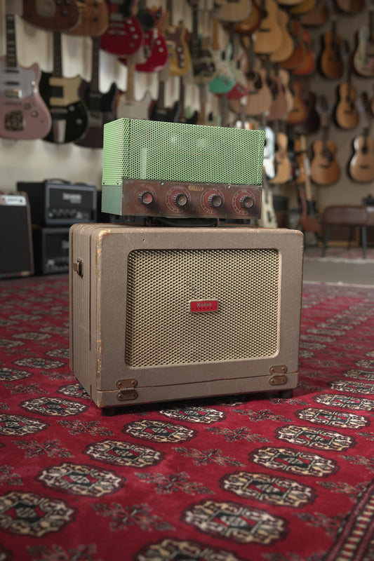 Merlin Electronics Teeco Hi-Fi Radio Amp 5w w/ Kodak Projector Speaker (Converted for guitar use)