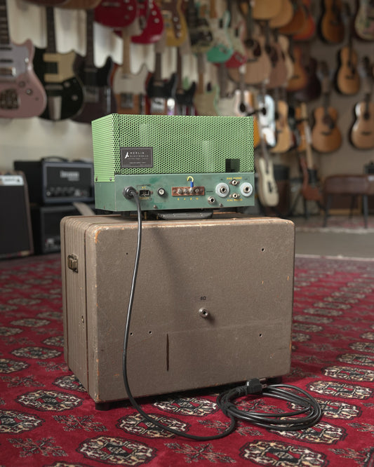 Merlin Electronics Teeco Hi-Fi Radio Amp 5w w/ Kodak Projector Speaker (Converted for guitar use)