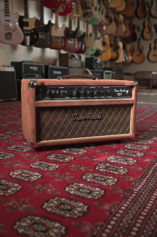 Two Rock TS-1 Bill Krinard Made 100w Tube Guitar Amp Head - Suede