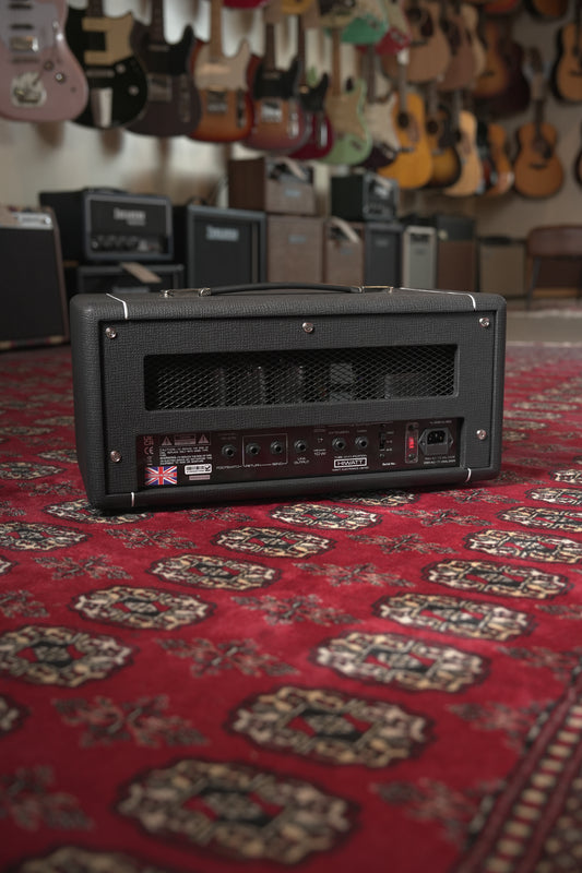 Hiwatt T20/10 MkIII 20w-10w Tube Guitar Amp Head - Black Tolex