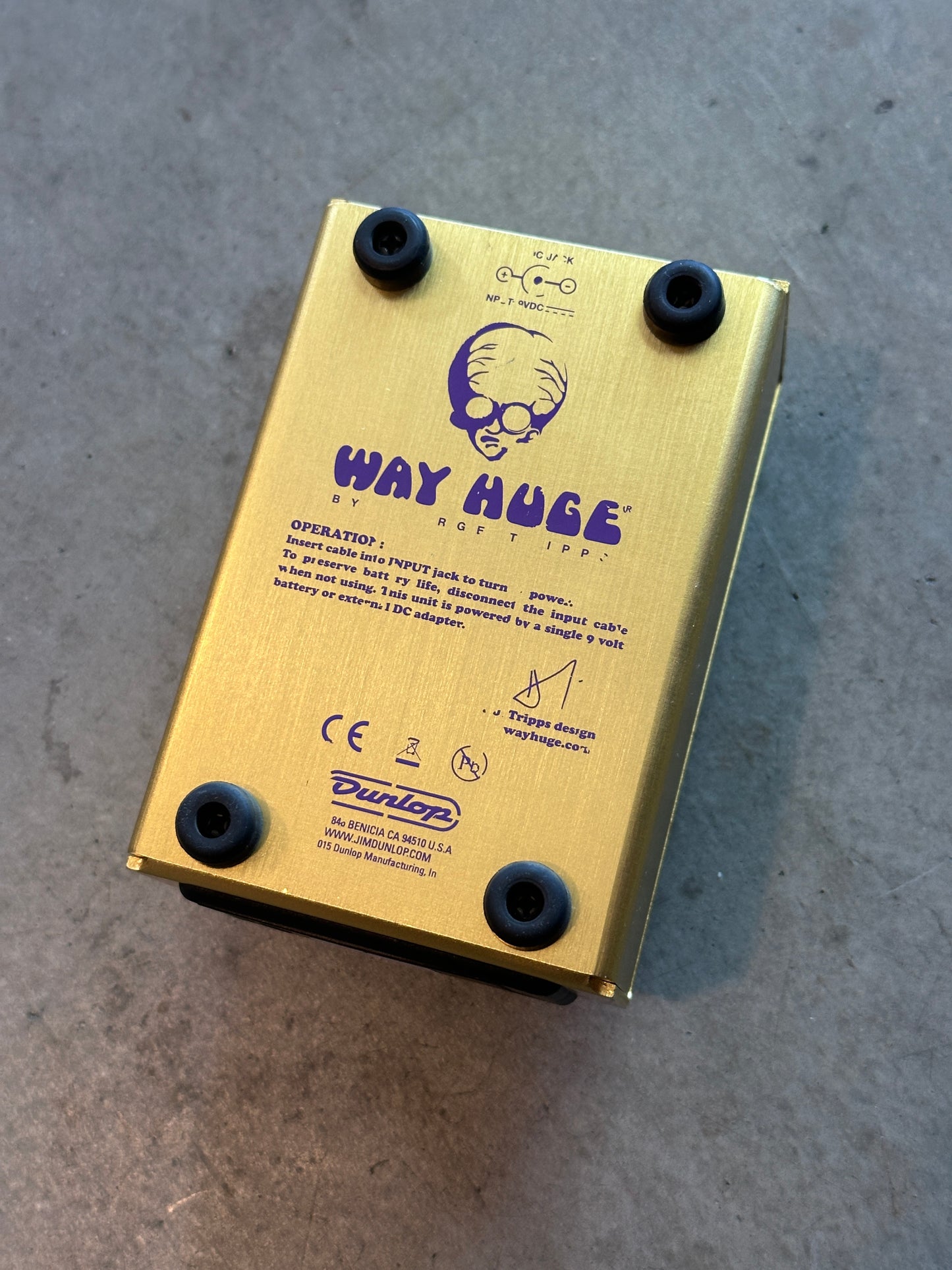 Way Huge Electronics Saffron Squeeze MKII Compressor Guitar Pedal